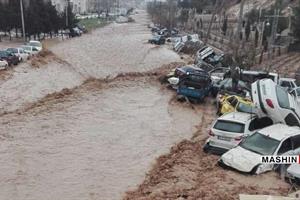 تعمیر رایگان خودروهای آسیب دیده در سیل شیراز